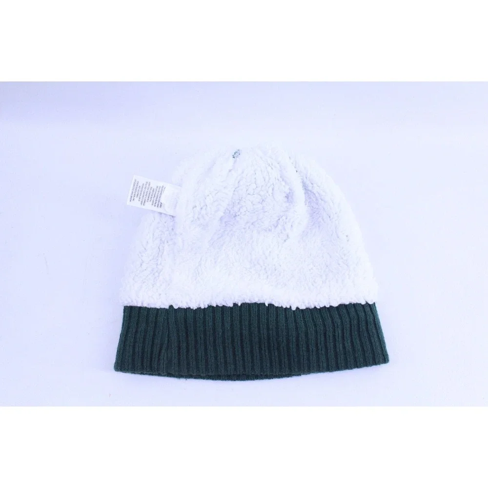 John Deere Tractor Pom Pom Sherpa Lined Beanie Winter‎ Hat  Toddler One Size